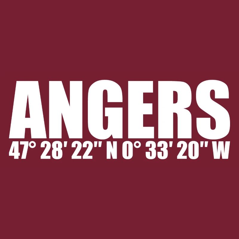 Angers coordinates