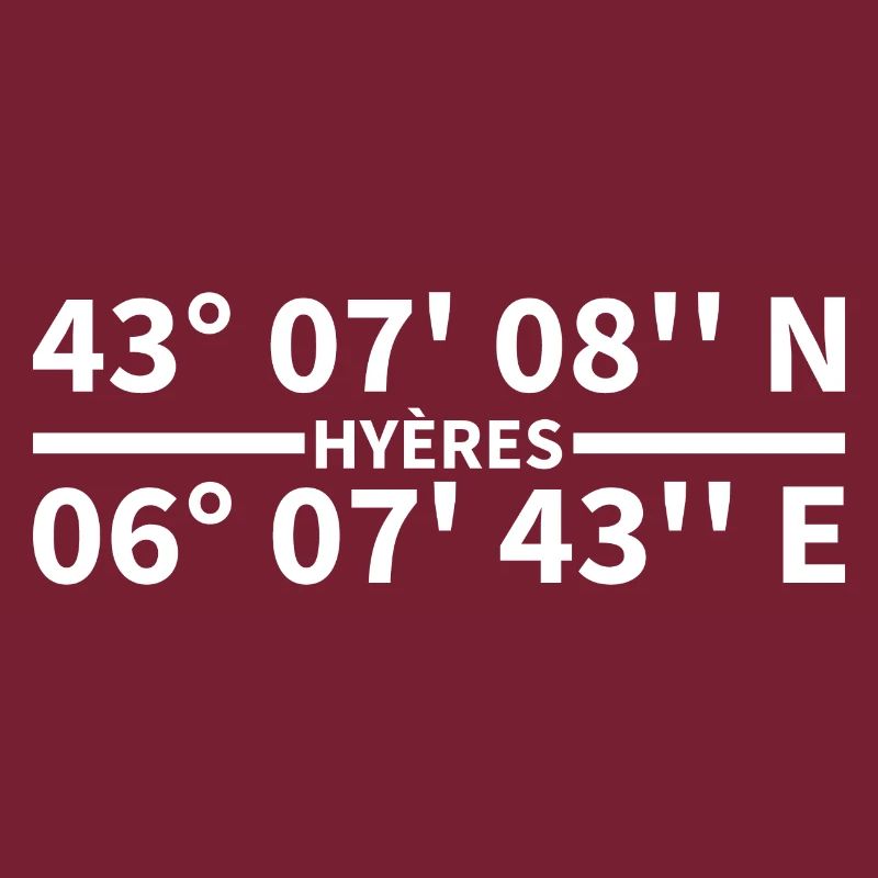 Hyères coordinates