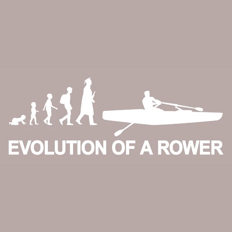 Kind zum Ruderer Evolution