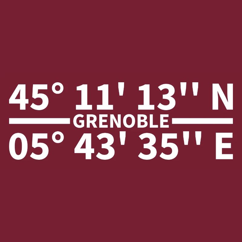 Grenoble coordinates