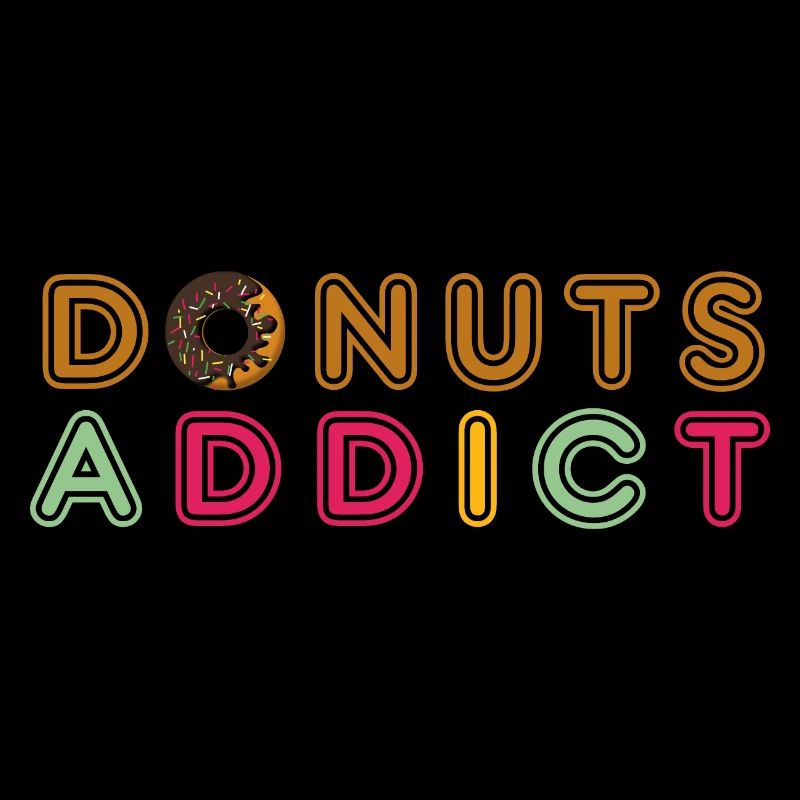 Donuts addict choco