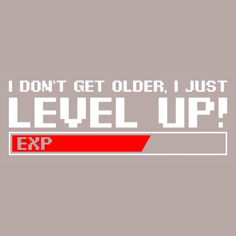 Retro Level Up Pixel Tee