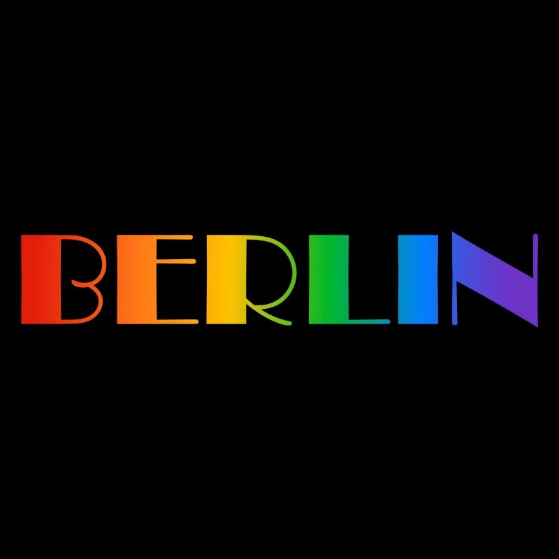 Texte arc-en-ciel de Berlin