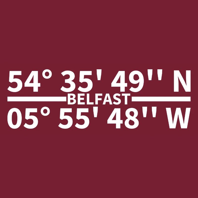 Belfast coordinates