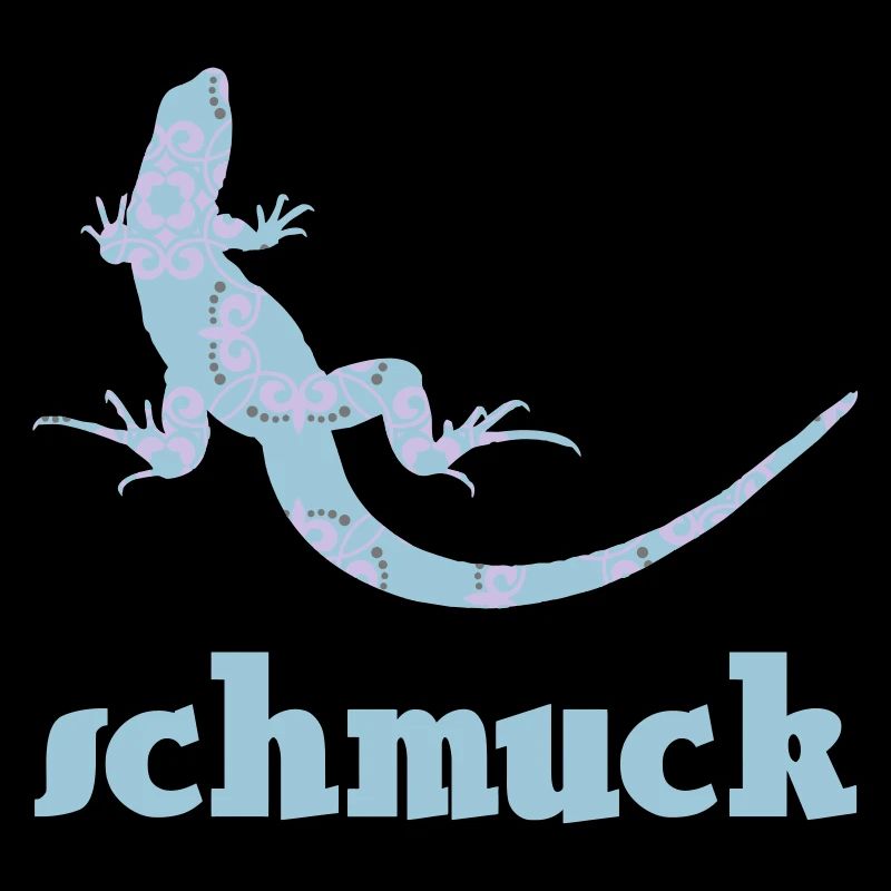 eidechse schmuck musterung