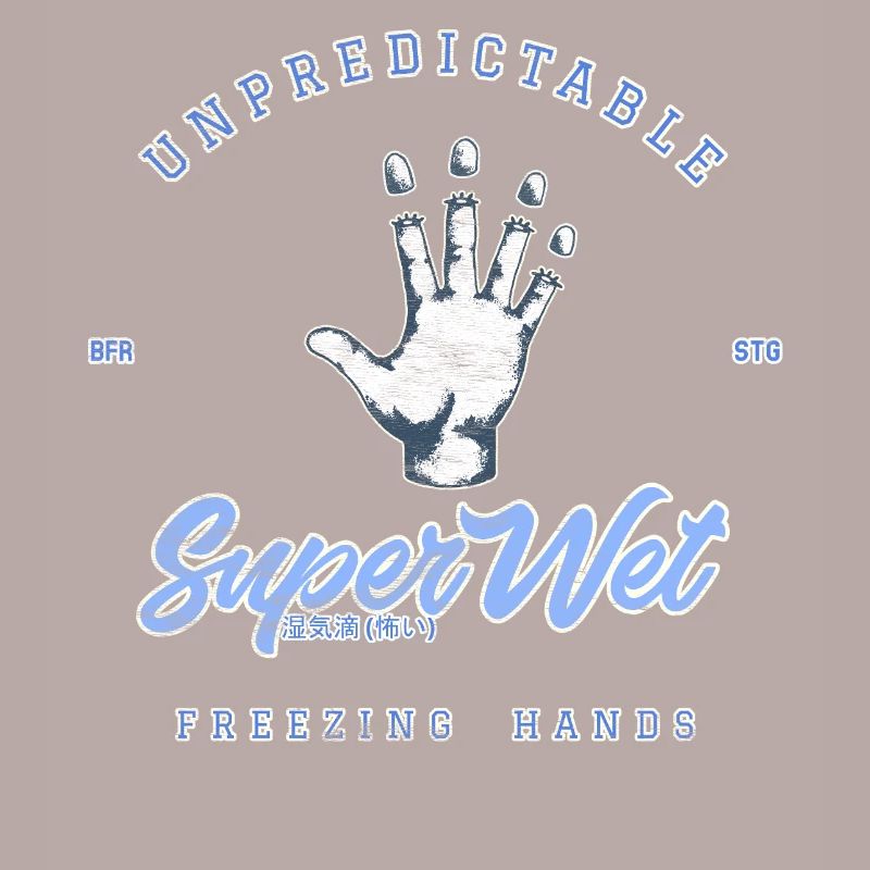 Unpredictable freezing hands (Pale)