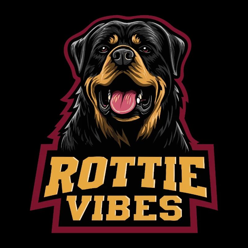 Rottweiler Kopf Rottie Vibes