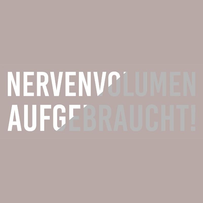 Nerve volume used up
