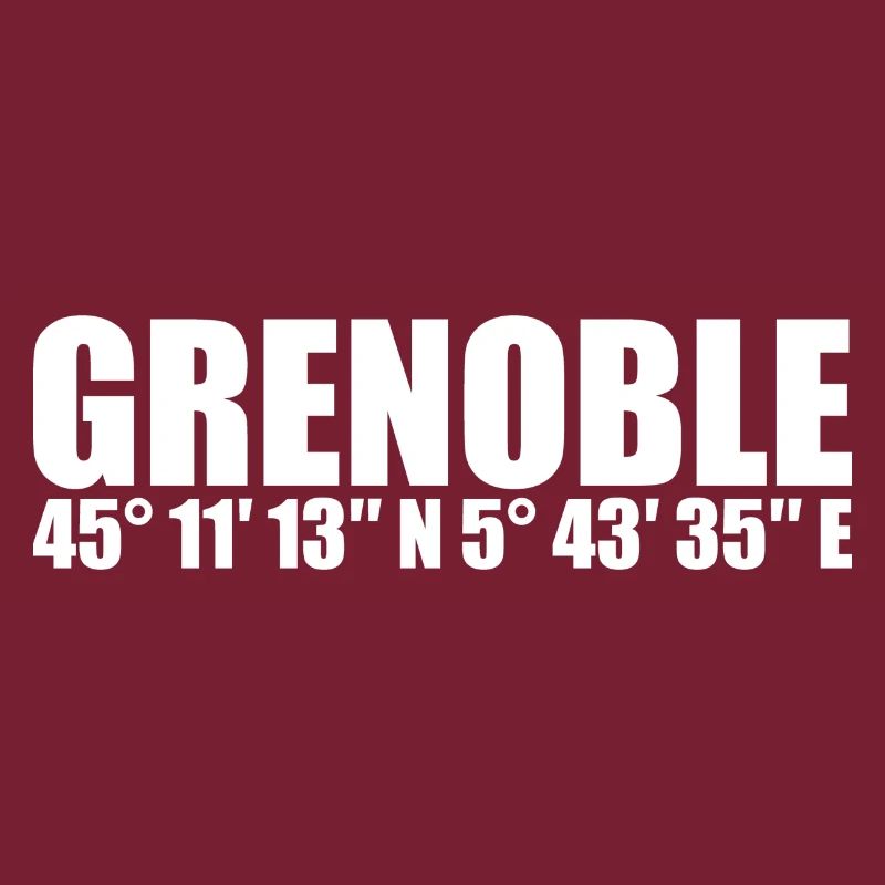 Grenoble coordinates