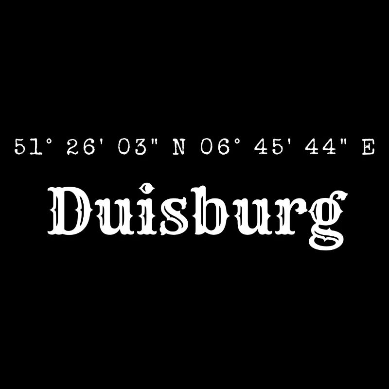 Les coordonnées de Duisbourg