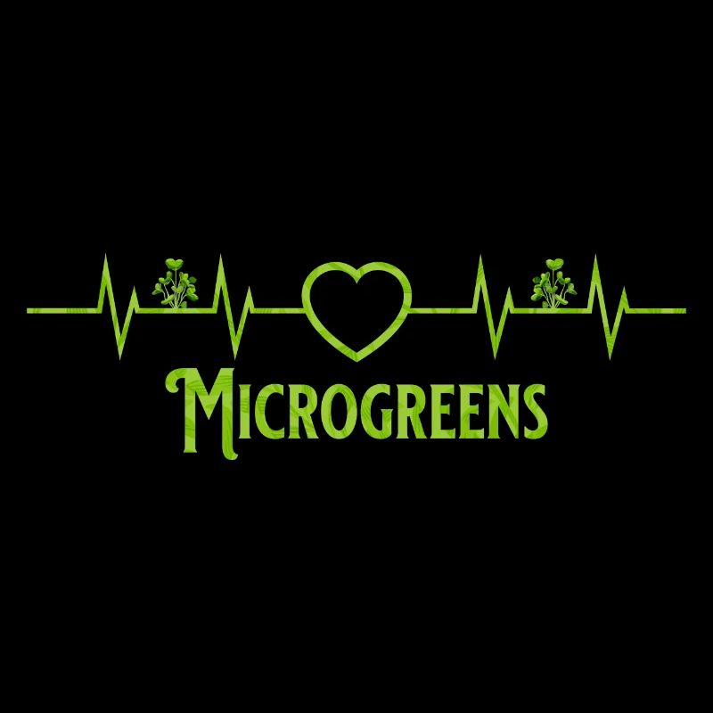 Microgreens Gärtner Landwirt Gärtner Microgreen