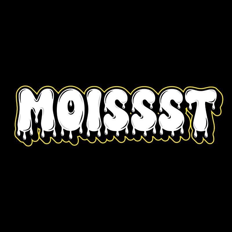 Moist Fat Font Wortzeichen