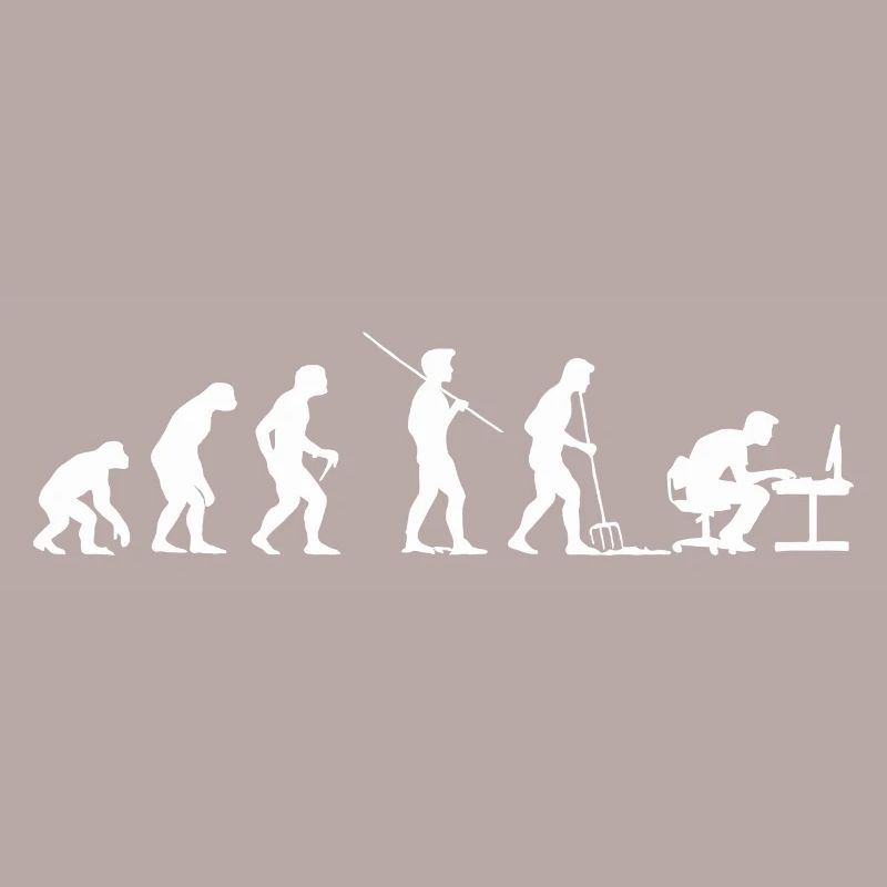 Evolution Programmierer Computerfreak