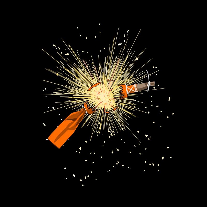 Pyro fireworks Trueno explosion