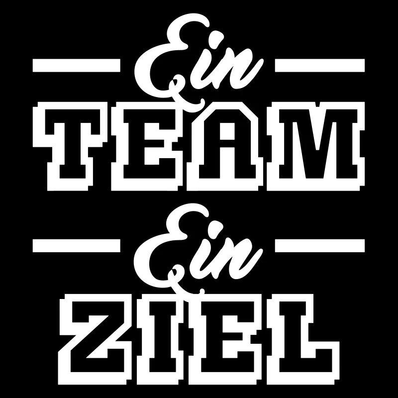 Ein Team, ein Ziel (Schriftzug)