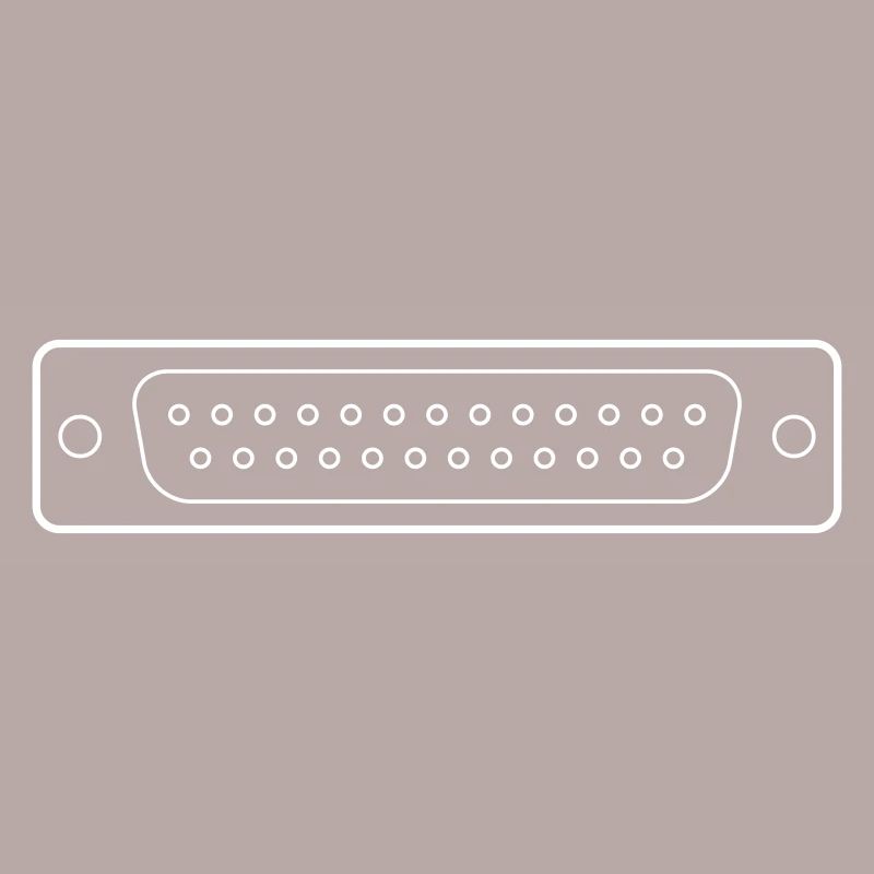 DB 25 Connector Parallel, Printer