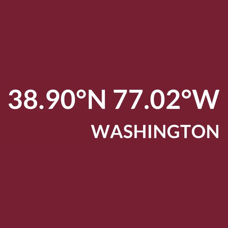 Washington Washington, D.C. USA Coordinates