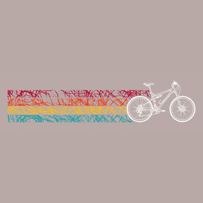 Conception de vélo arc-en-ciel LGBT Pride