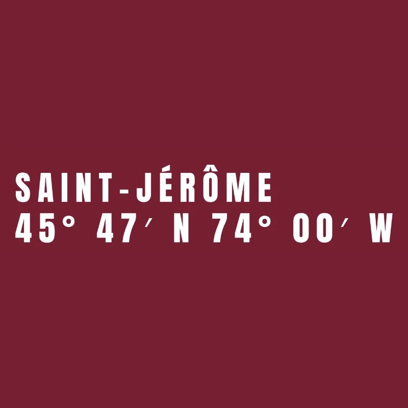 Coordonnées Saint-Jérôme, Canada