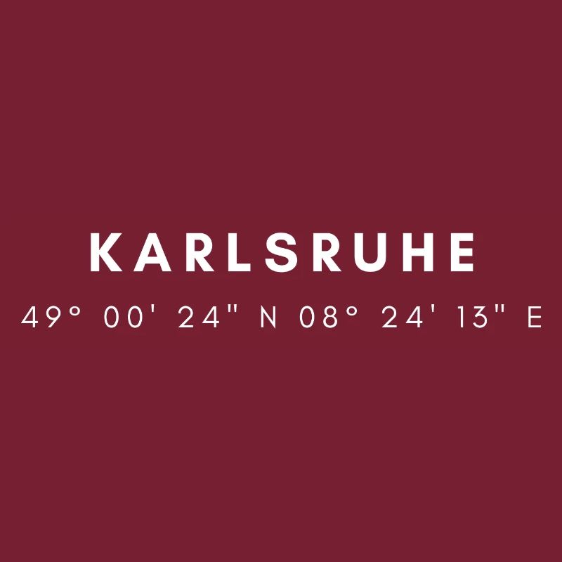 Coordonnées de Karlsruhe