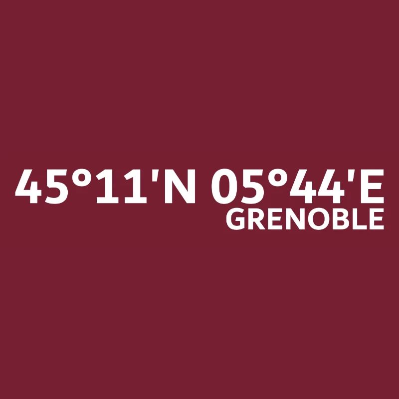 Grenoble coordinates
