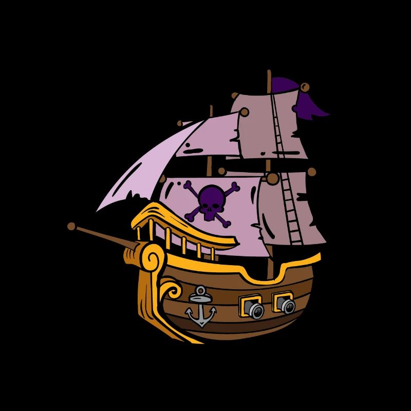 Pirate ship Pirate Boat Captain