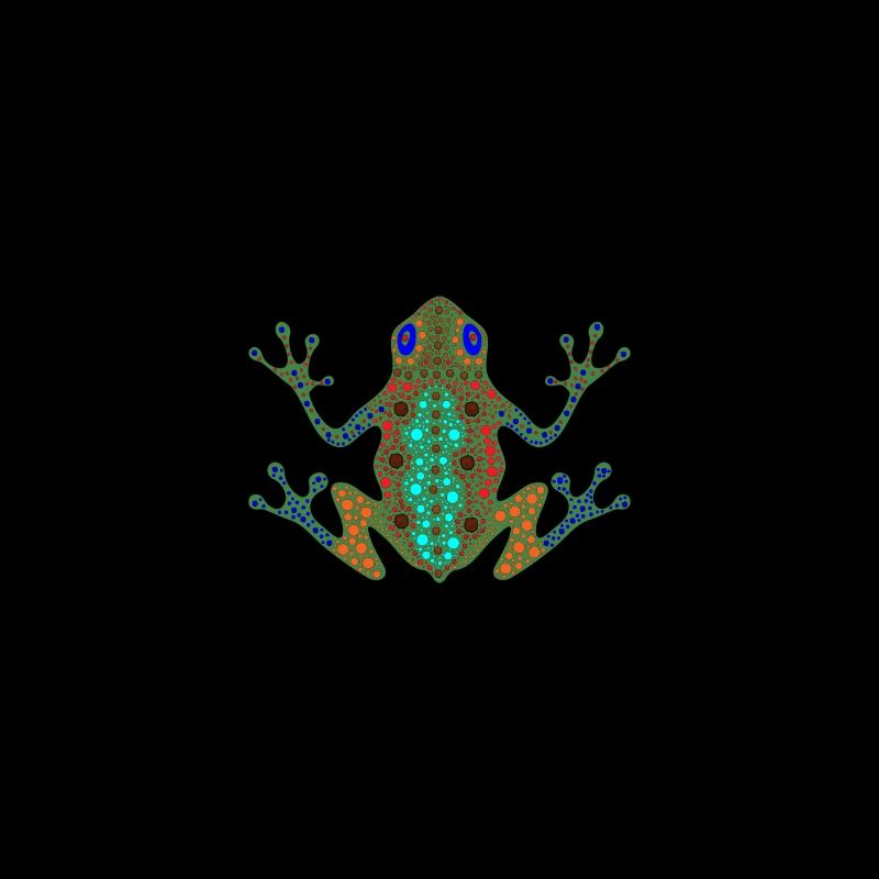 Kunstfrosch der Aborigines