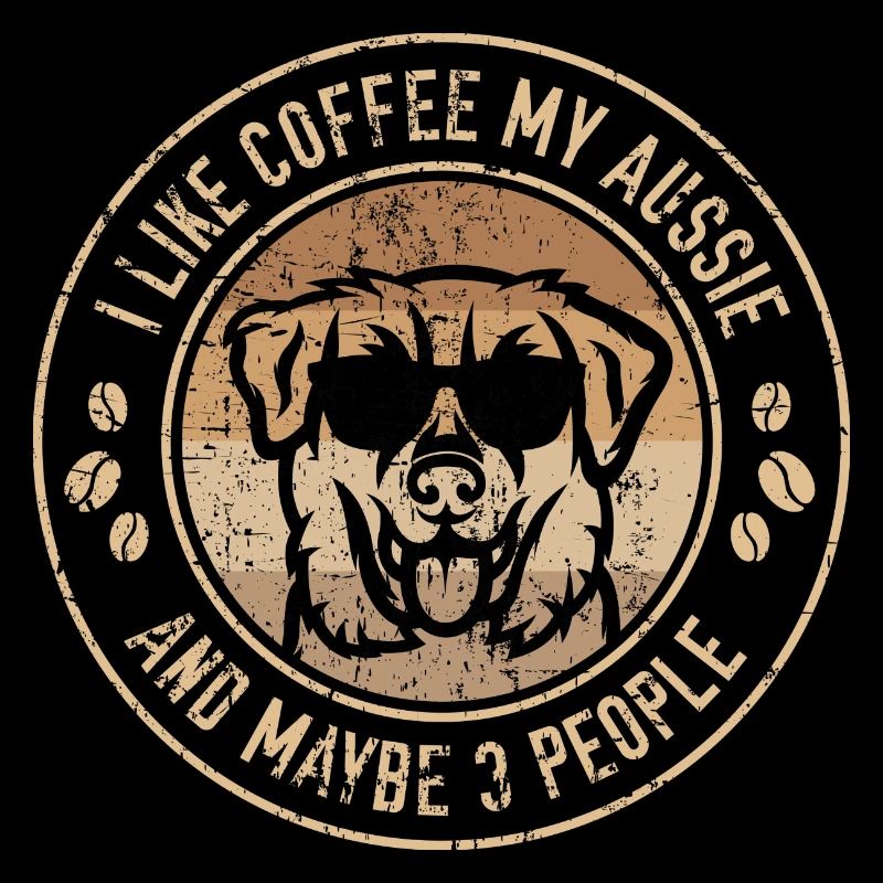 Amateurs de café Australian Shepherd
