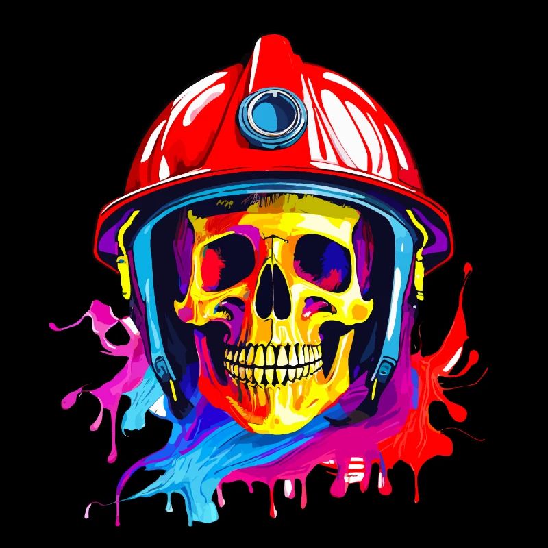 Firefighter Skull