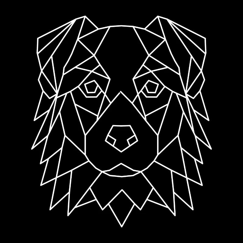 Geometrischer Australian Shepherd