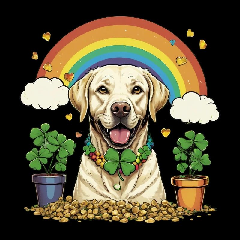 Clover St. Patrick's Day Labrador