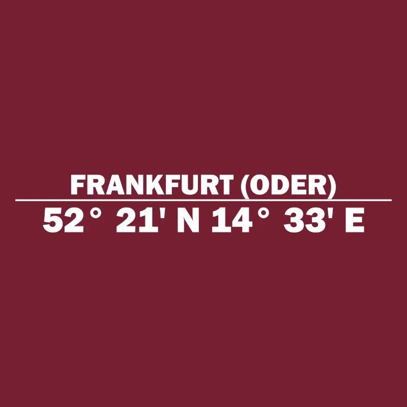 Frankfurt (Oder) Koordinaten