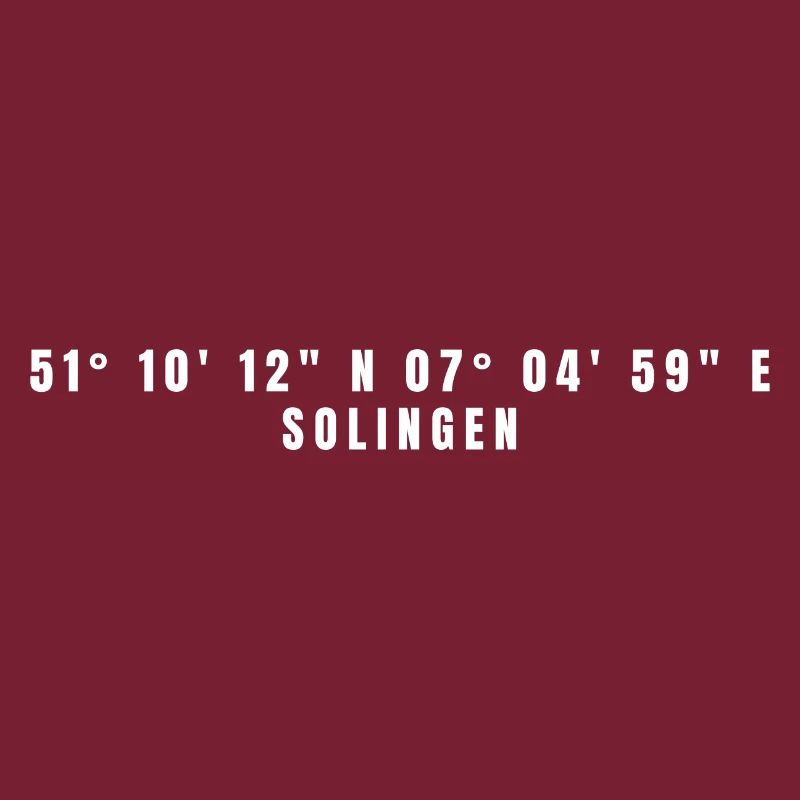 Solingen North Rhine-Westphalia Coordinates