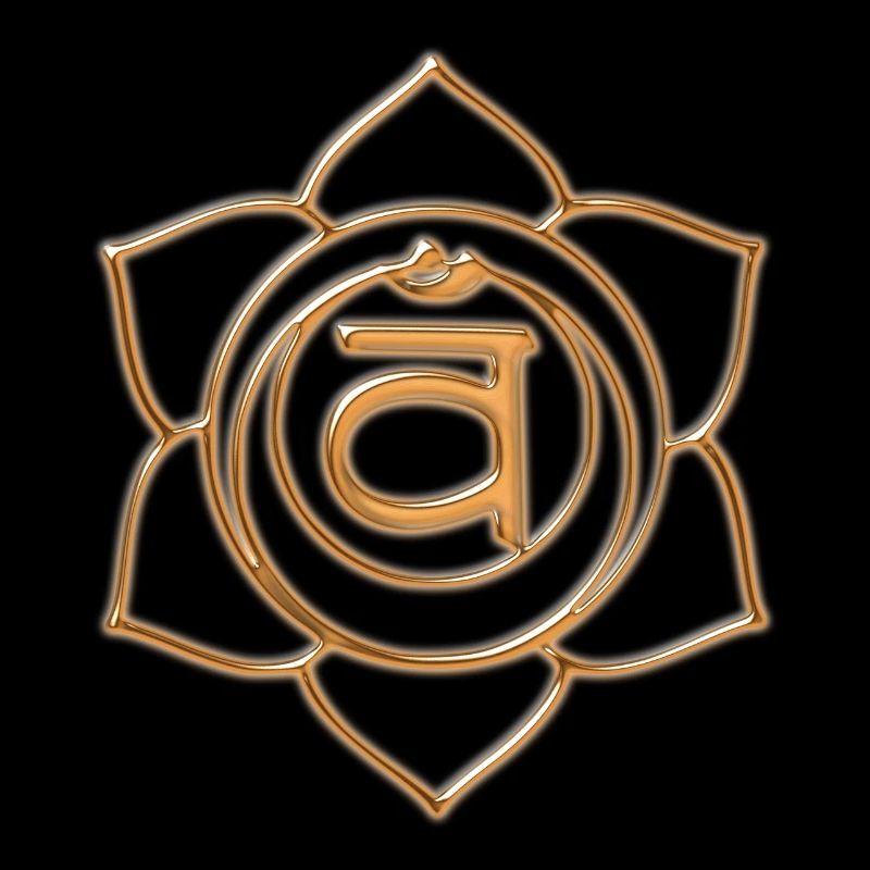2 CHAKRA SAKRALCHAKRA SVADHISTHANA 3D