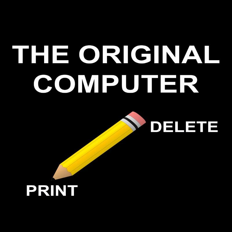 THE ORIGINAL COMPUTER print delete