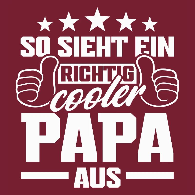 So sieht ein richtig cooler Papa aus