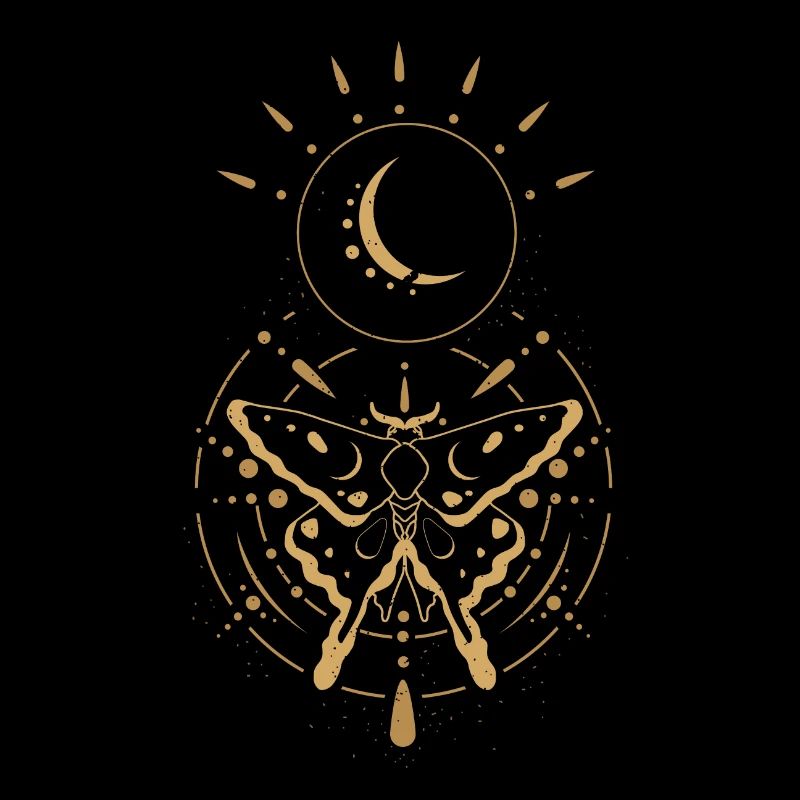 Alchemy butterfly moon moth magic gift