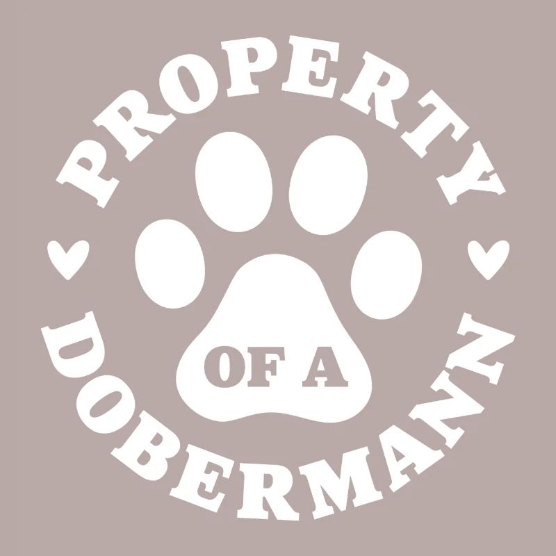 Propriété d’un Dobermann