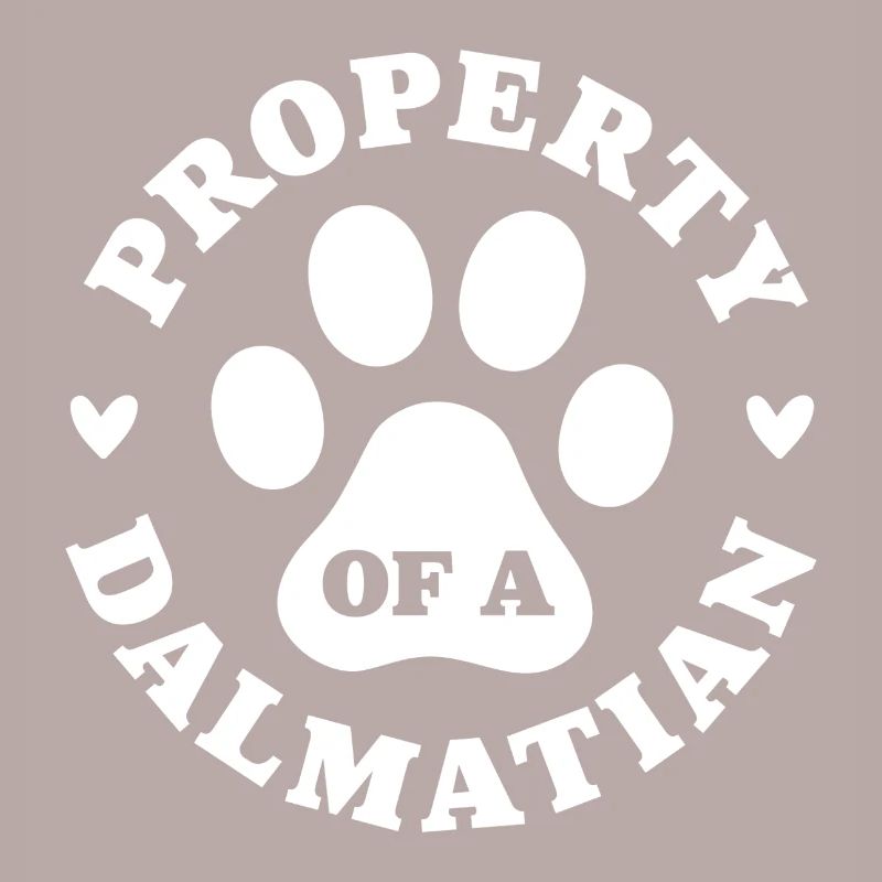 Eigentum eines Dalmatiners