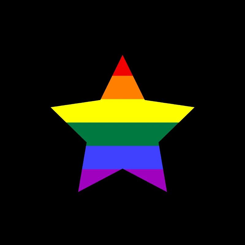 Rainbow star