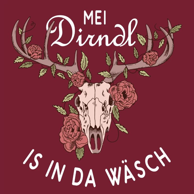 Dirndl Wäsch Oktober Hirschgeweih