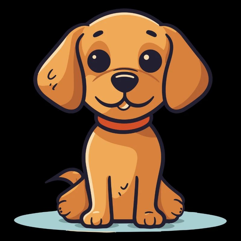 Conception de chien mignon pour les propriétaires de chiens