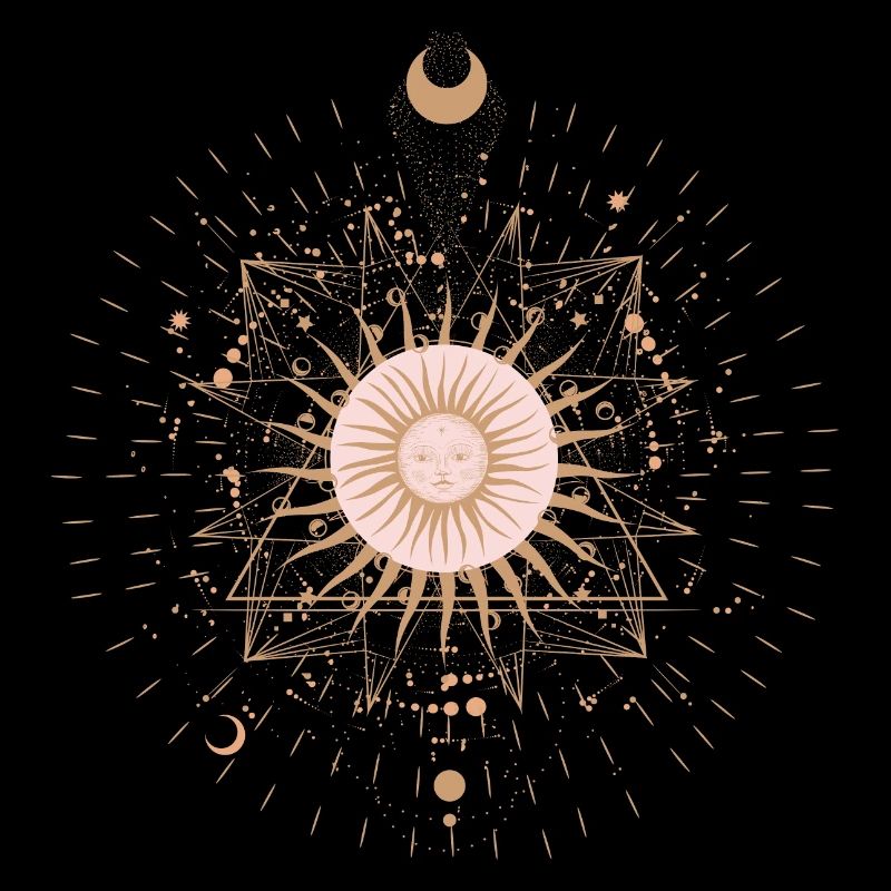 Rayonnement du Mandala du Soleil