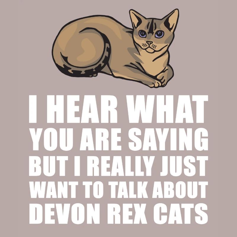 Devon Rex Cat Cute Gift