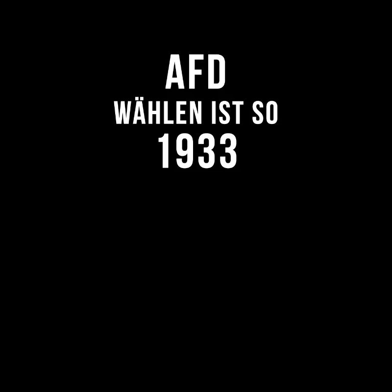 Select AfD, c'est 1933 - contre la droite - contre AfD