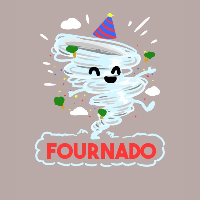 4. Geburtstag vier junge Mädchen 4 Fournado Geschenk