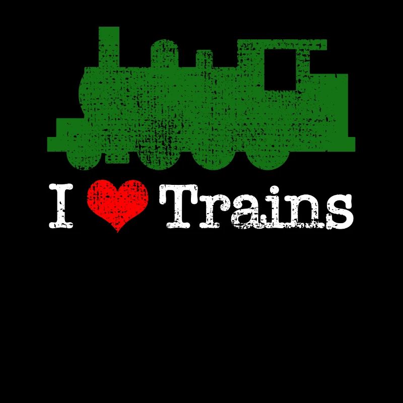 Train railway heart