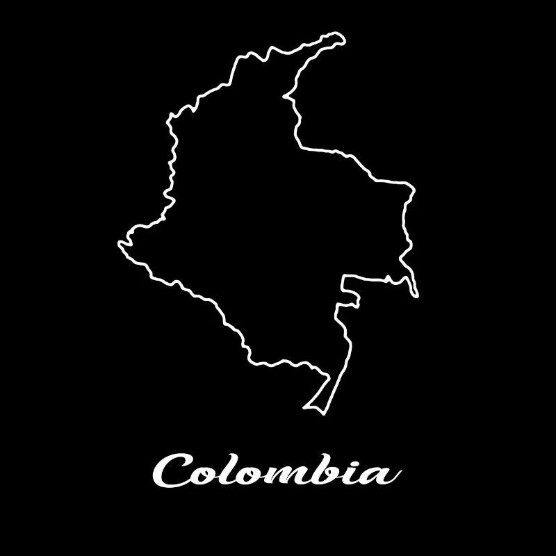Colombia map map