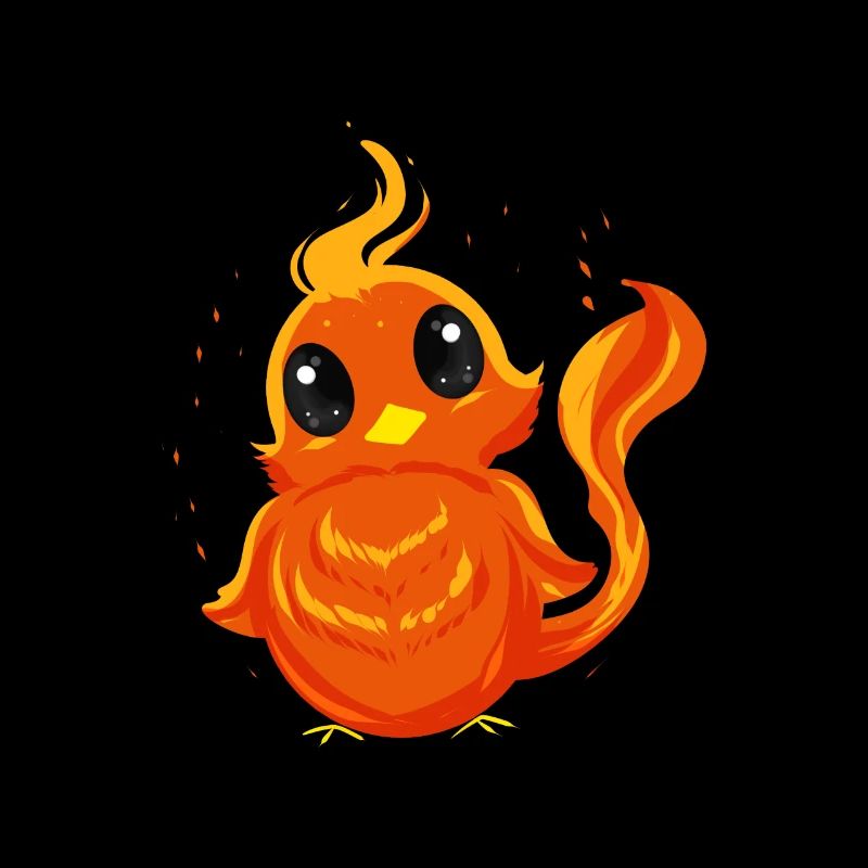 "CUTE PHOENIX" ~ Cute phoenix chick