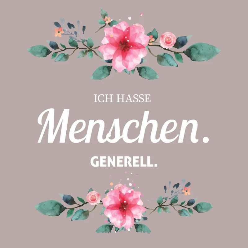 Ich Hasse Menschen Generell Sarkasmus Geschenk
